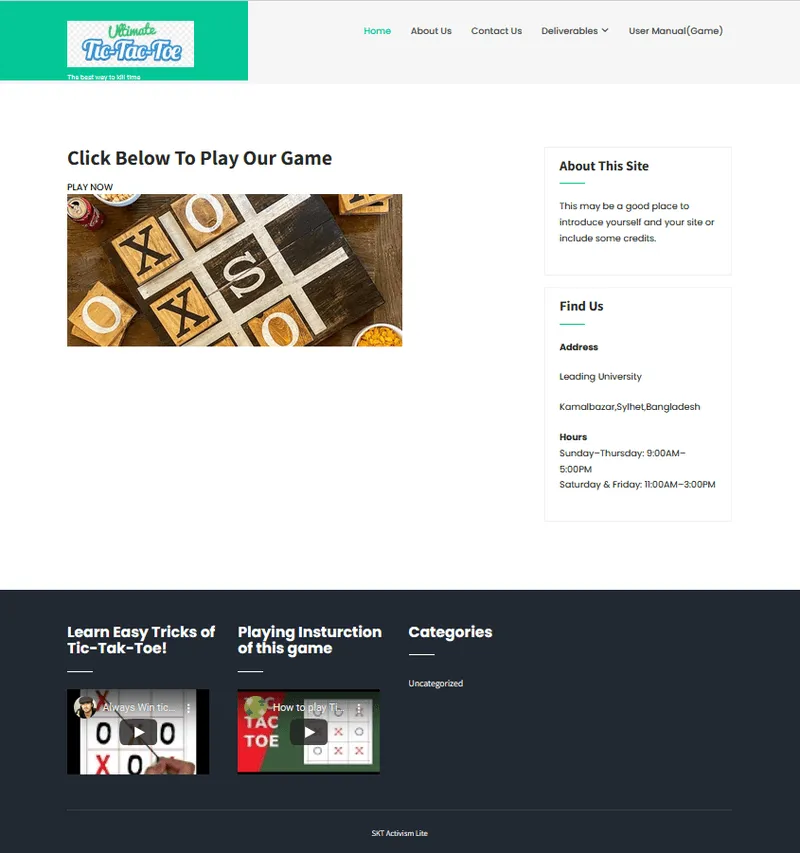 WordPress responsive desktop layout
